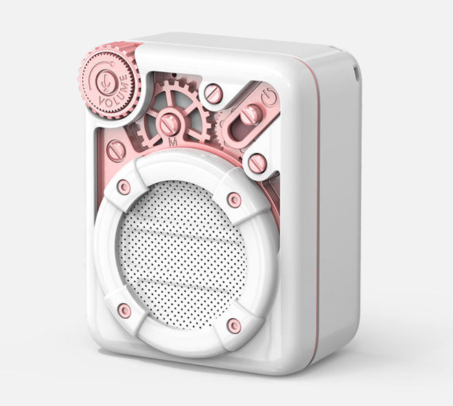 Divoom Espresso Ultra Portable Radio Speaker - White Divoom Espresso Ultra Portable Radio Speaker - White
